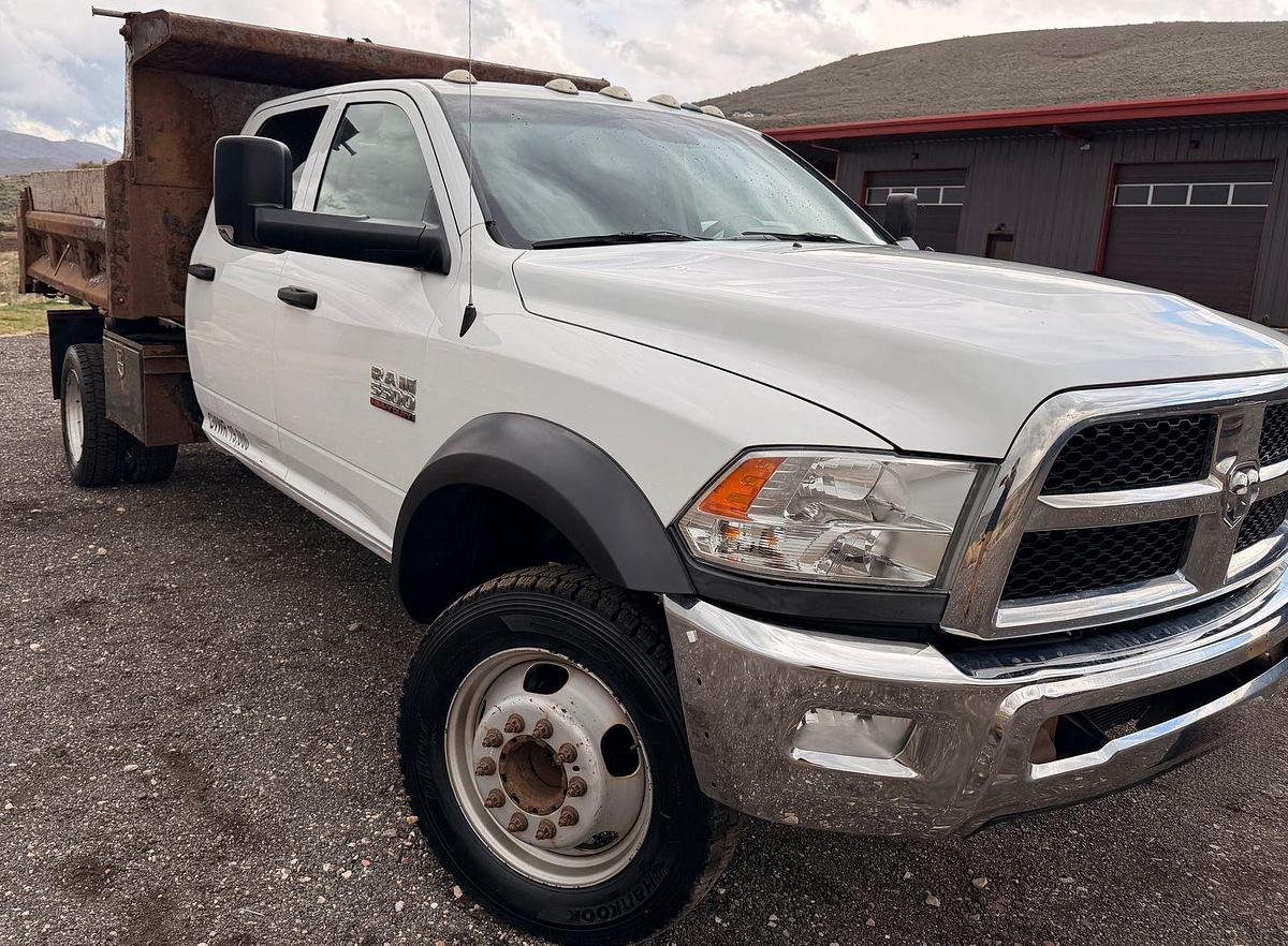 Used Dodge Ram 5500 Crew Cab Dump Truck