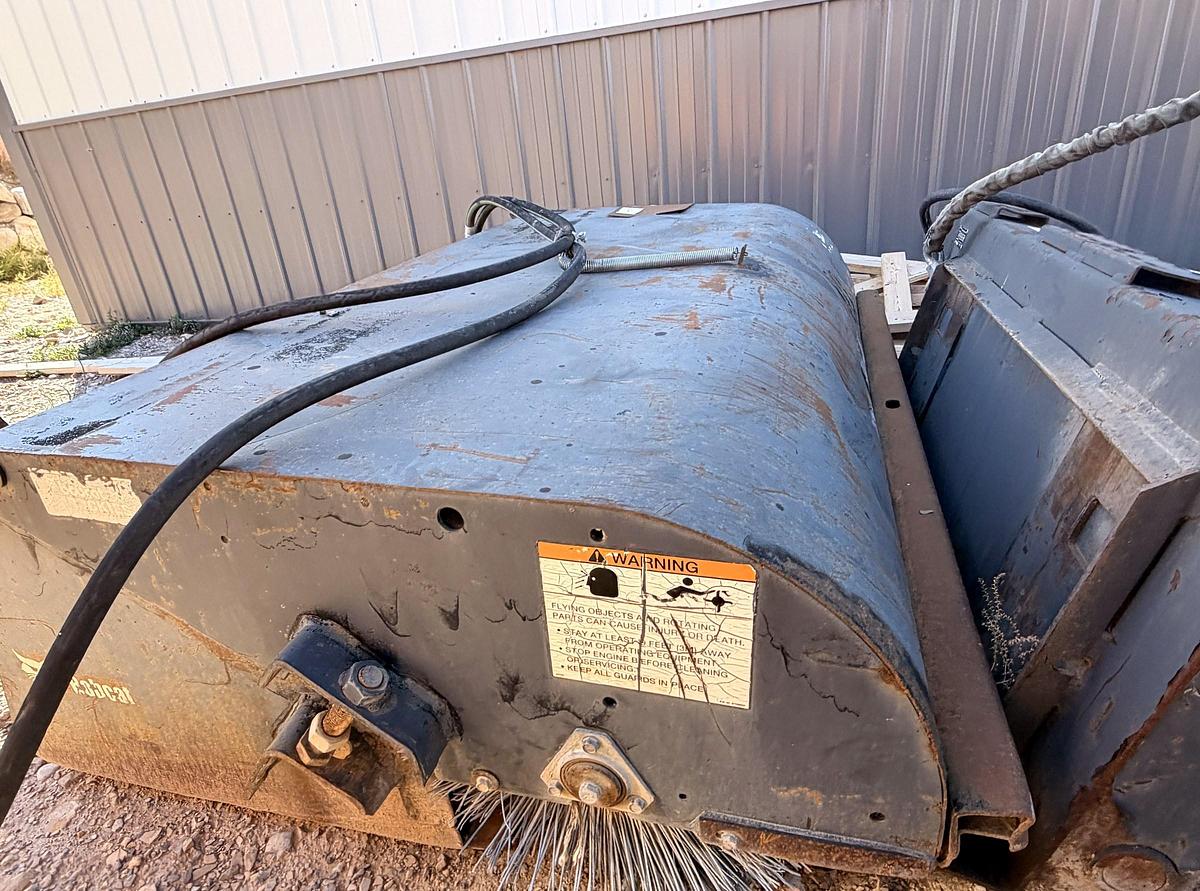 Used Bobcat 72" Skid Steer Sweeper Broom
