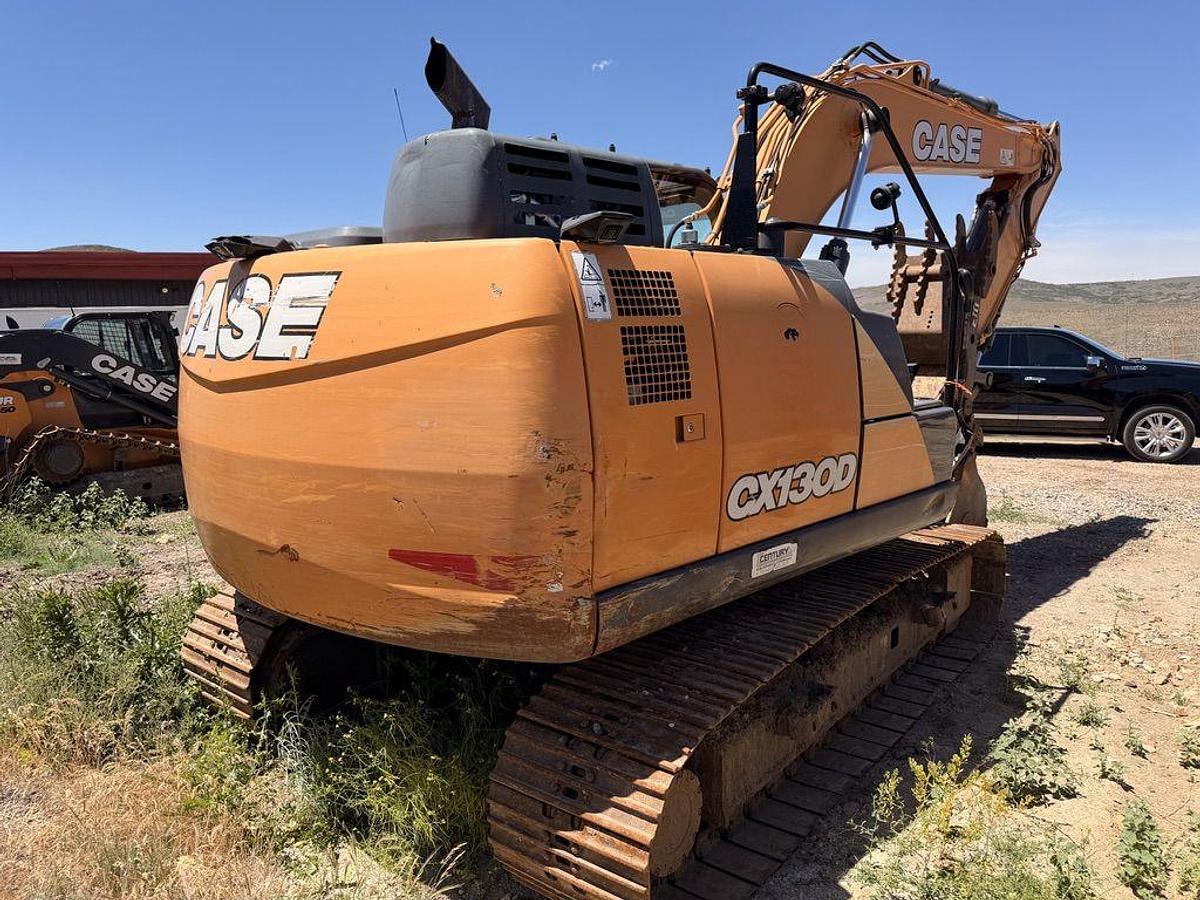 Used 2020 Case CX130D Excavator, LOW HOURS. ***TONS OF ATTACHMENTS INCLUDED*** and Hydraulic Thumb, 2,084.5 hrs, Isuzu turbodiesel