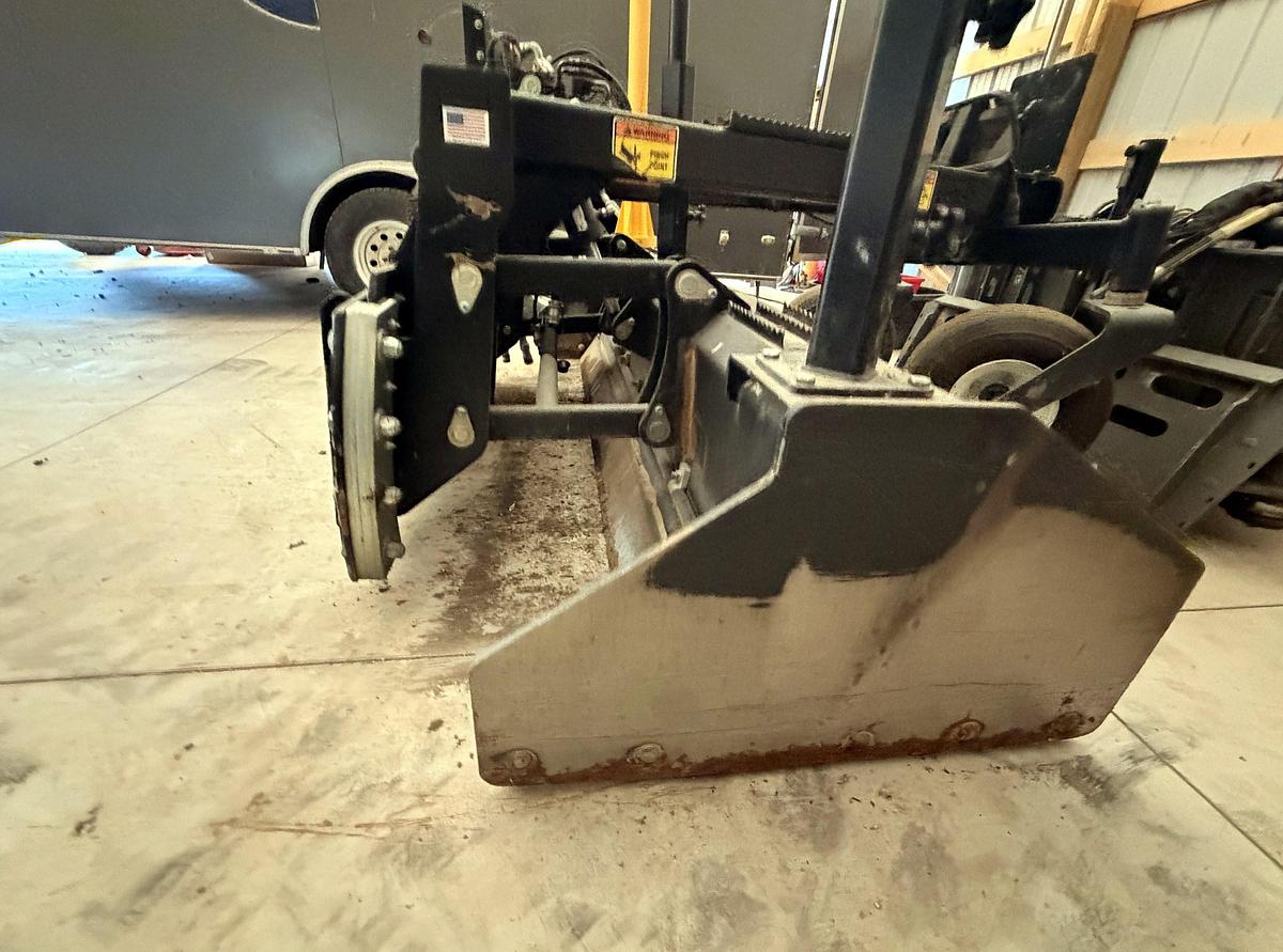 Used ATI PD84 Skid Steer Laser Grader Blade