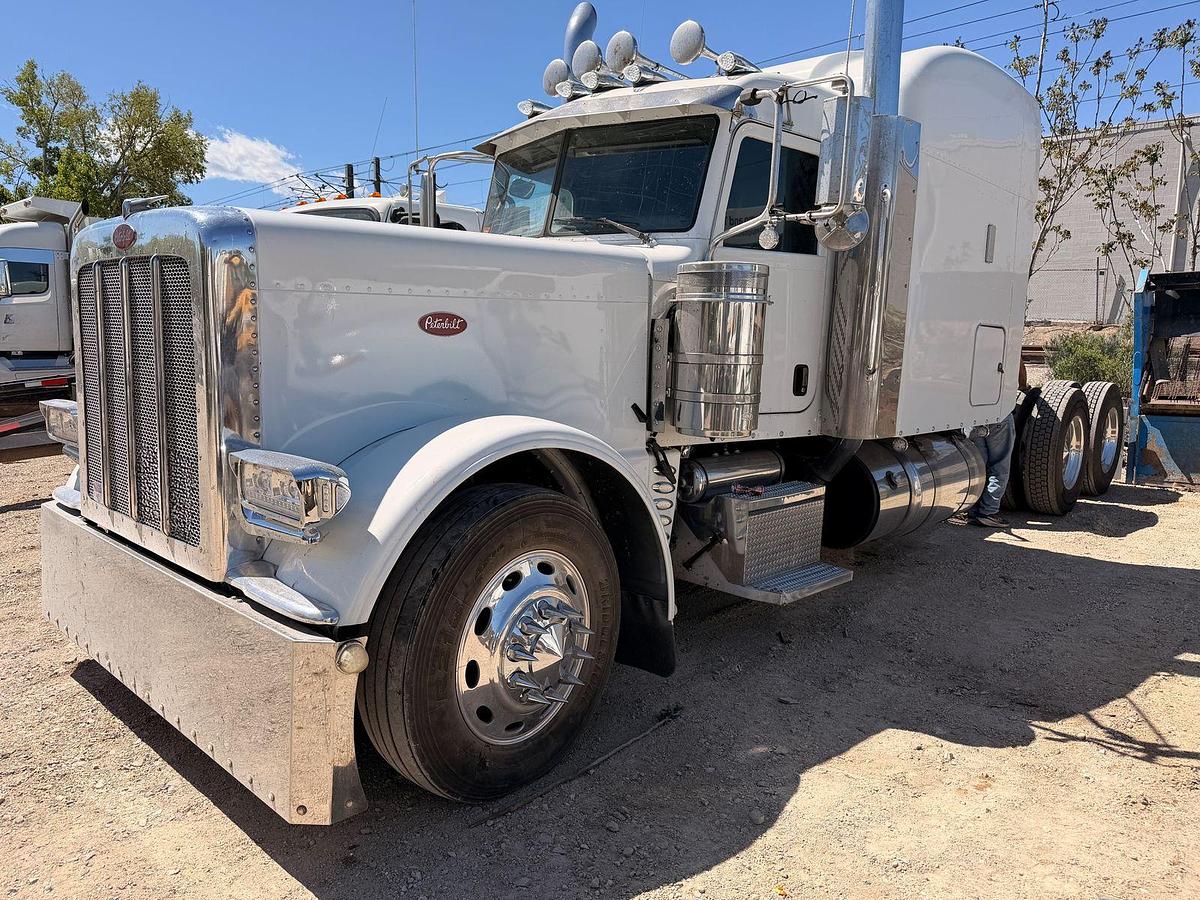 Used 2019 Peterbilt 389 with Cummins ISX15 and 18sp manual transmission