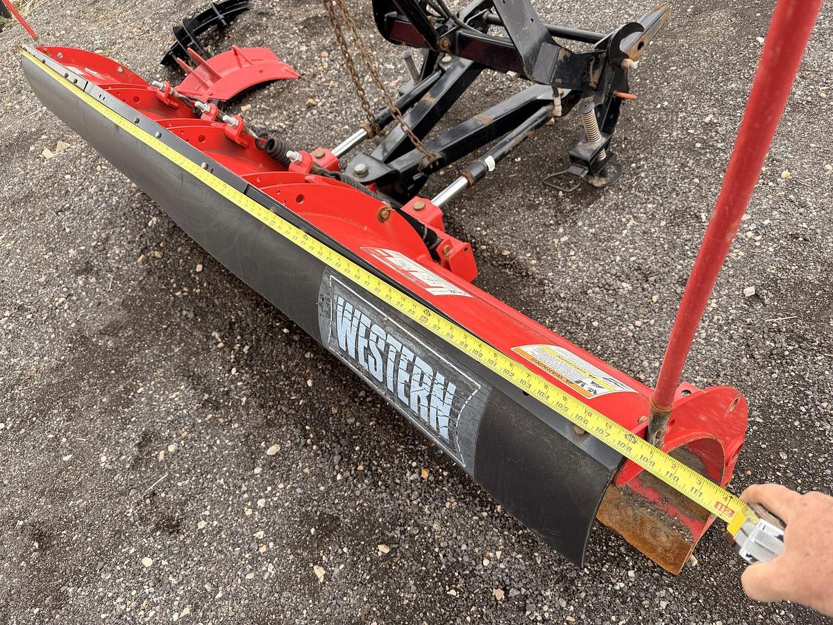 Used Western Pro Plus Ultra Finish Snow Plow – 8' Blade