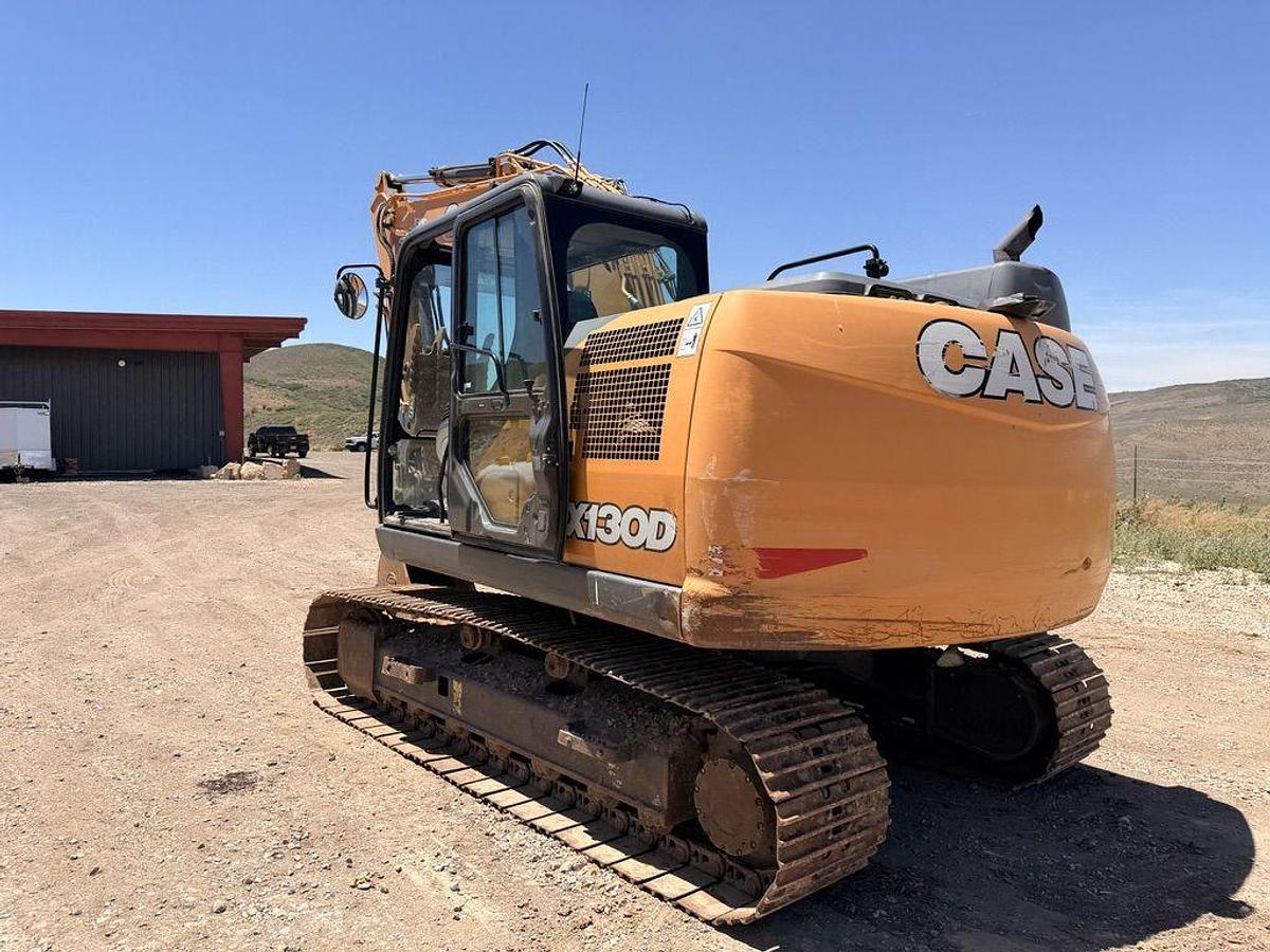 Used 2020 Case CX130D Excavator, LOW HOURS. ***TONS OF ATTACHMENTS INCLUDED*** and Hydraulic Thumb, 2,084.5 hrs, Isuzu turbodiesel