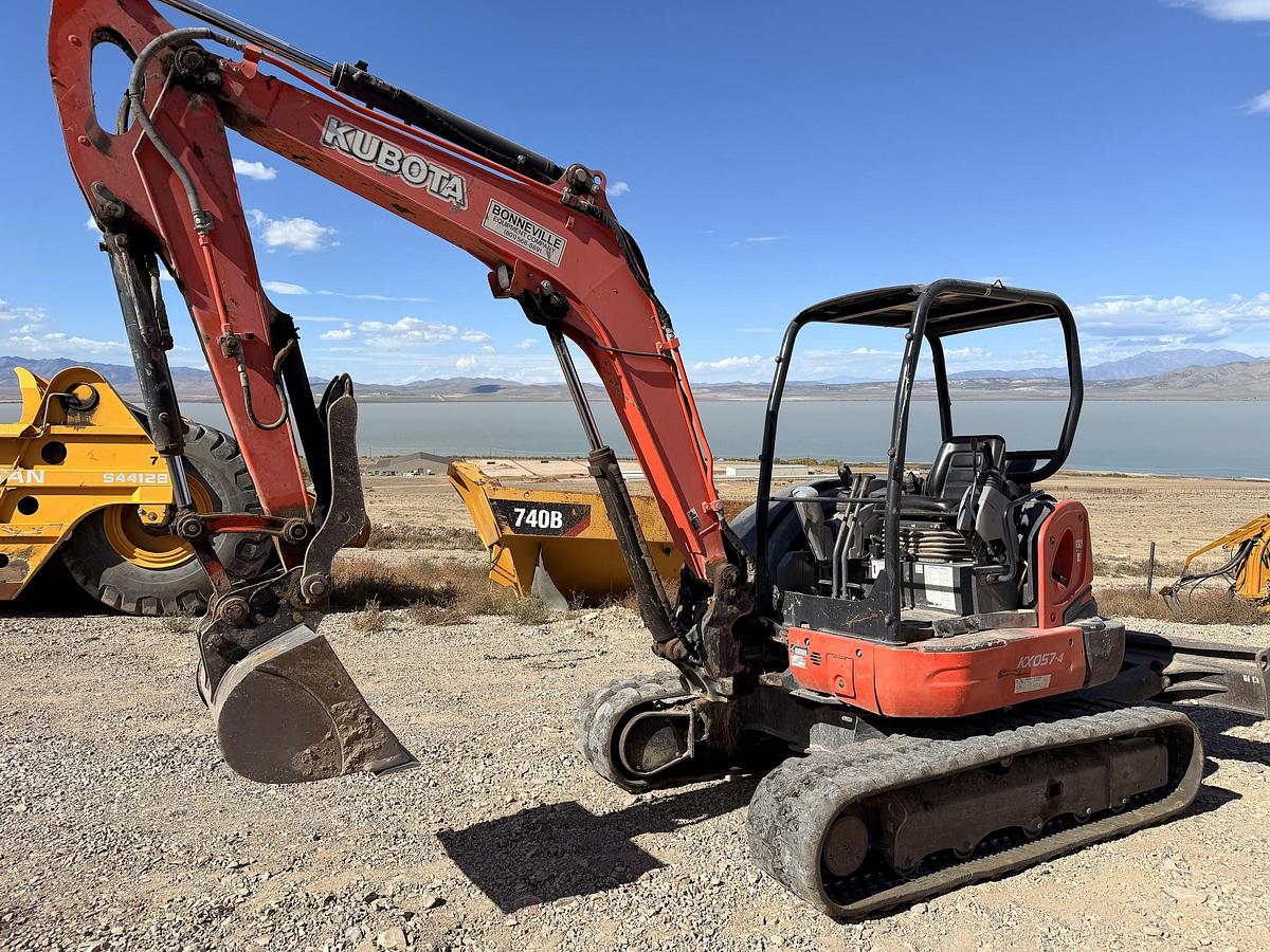 Used 2014 Kubota KX057-4 Mini Excavator