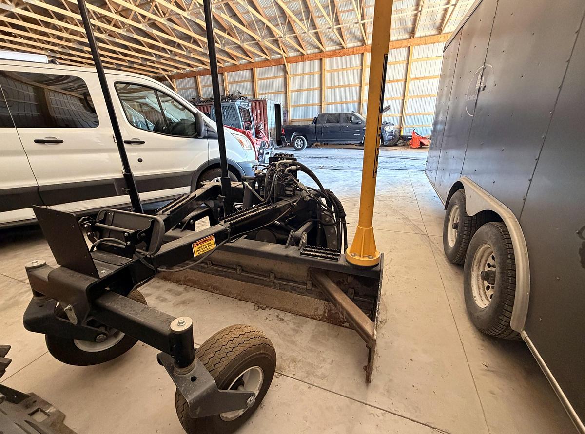 Used ATI PD84 Skid Steer Laser Grader Blade