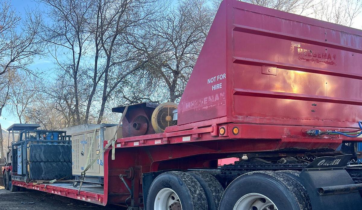 Used 1997 Trail King 49' X 102", 30ton, flatbed