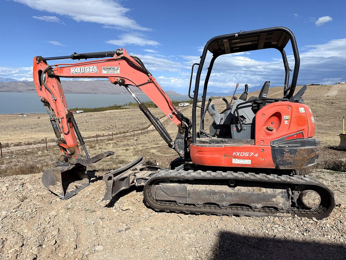 Used 2014 Kubota KX057-4 Mini Excavator