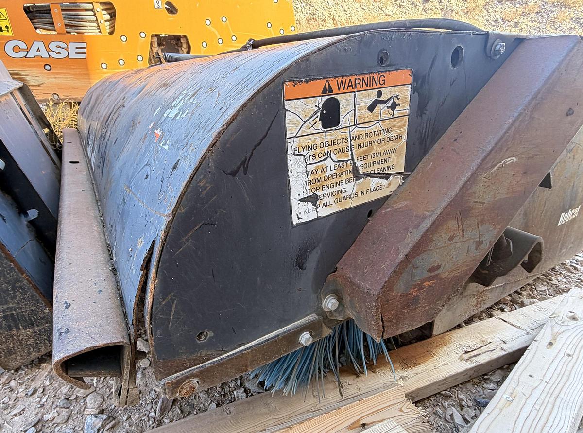 Used Bobcat 72" Skid Steer Sweeper Broom