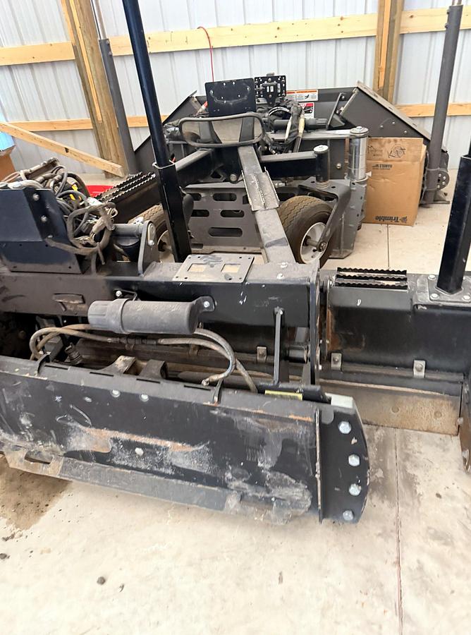 Used ATI PD84 Skid Steer Laser Grader Blade