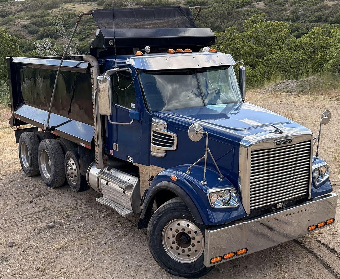 Used 2012 Freighliner Dump Truck Coronado SD122 TriAxle