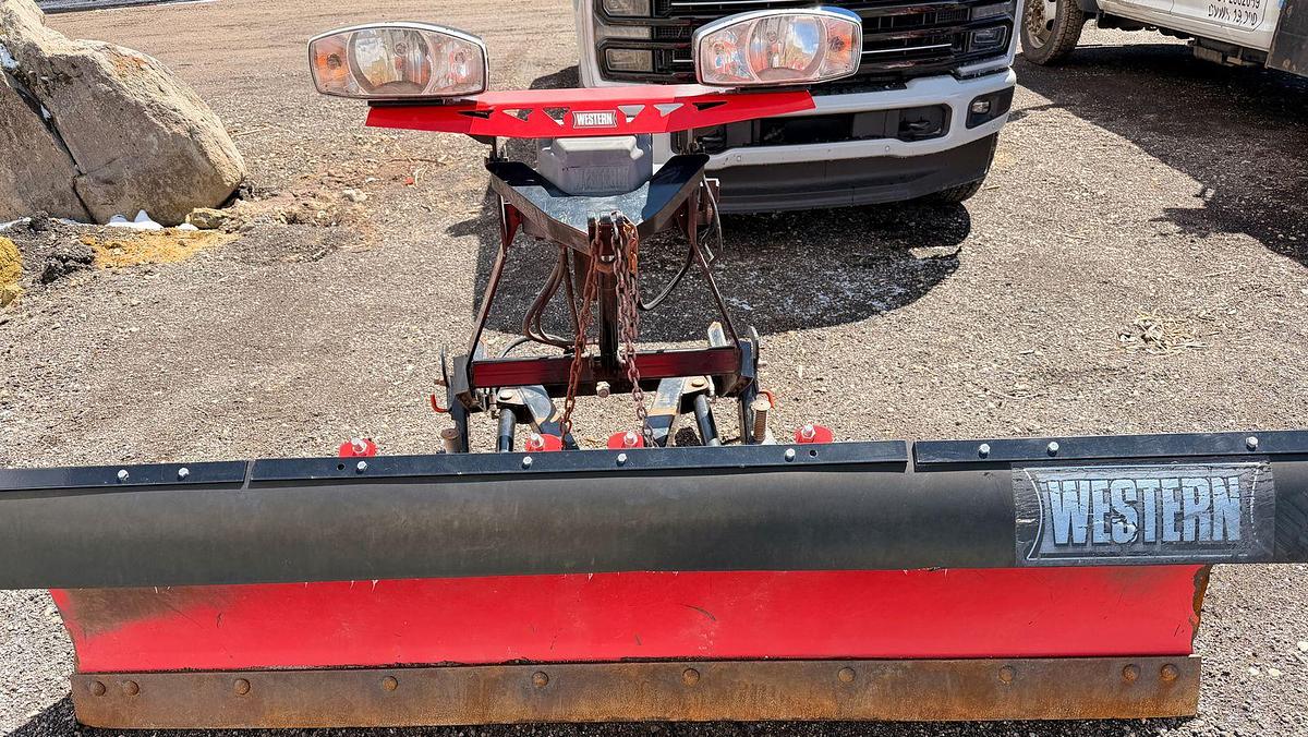 Used Western Pro Plus Ultra Finish snow plow 8'