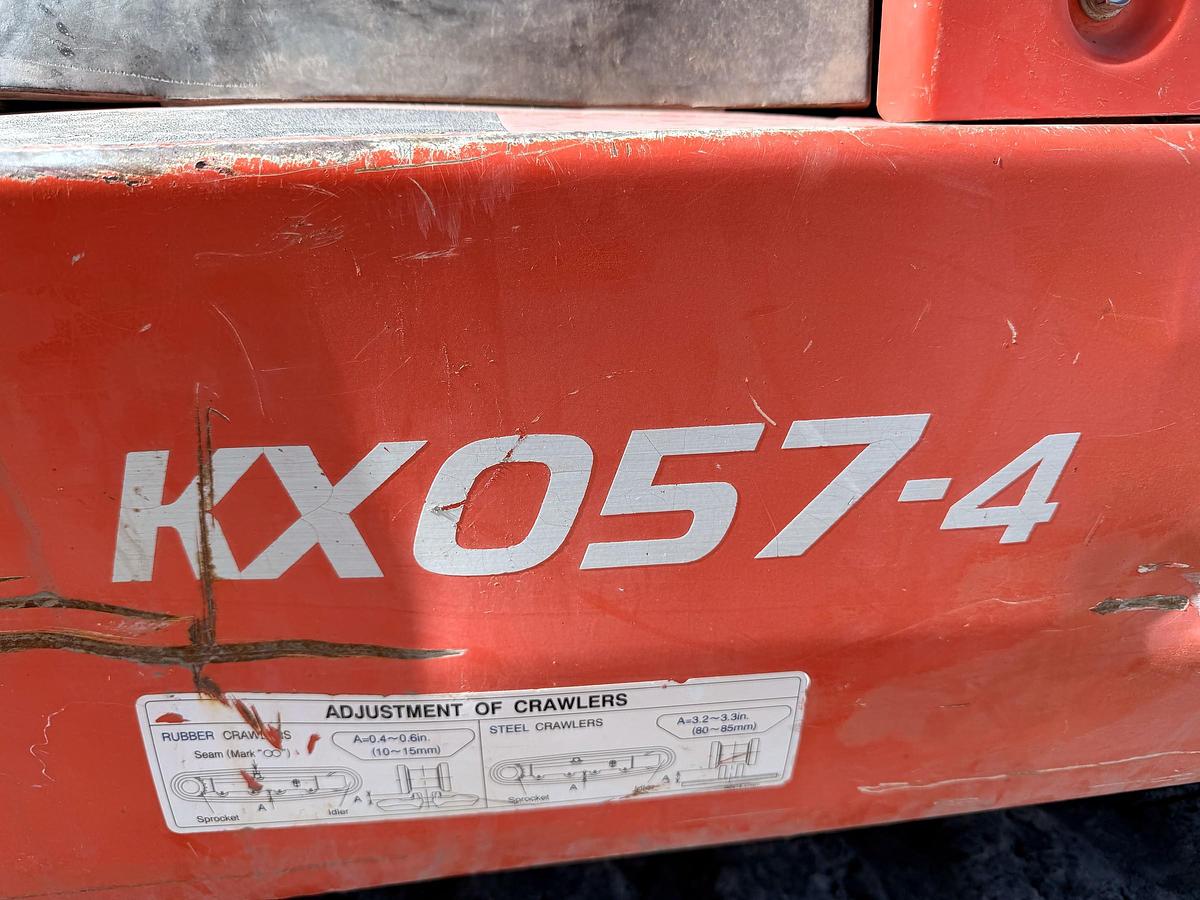 Used 2014 Kubota KX057-4 Mini Excavator