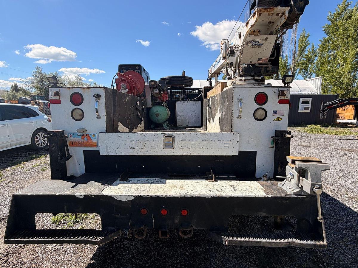 Used Ford F-450 Super Duty service truck 247k miles. Crane, Welder, Compressor, reels, outriggers included.