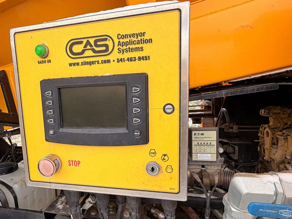 2018 CAS Conveyor Application Systems AT7 Slinger & conveyor