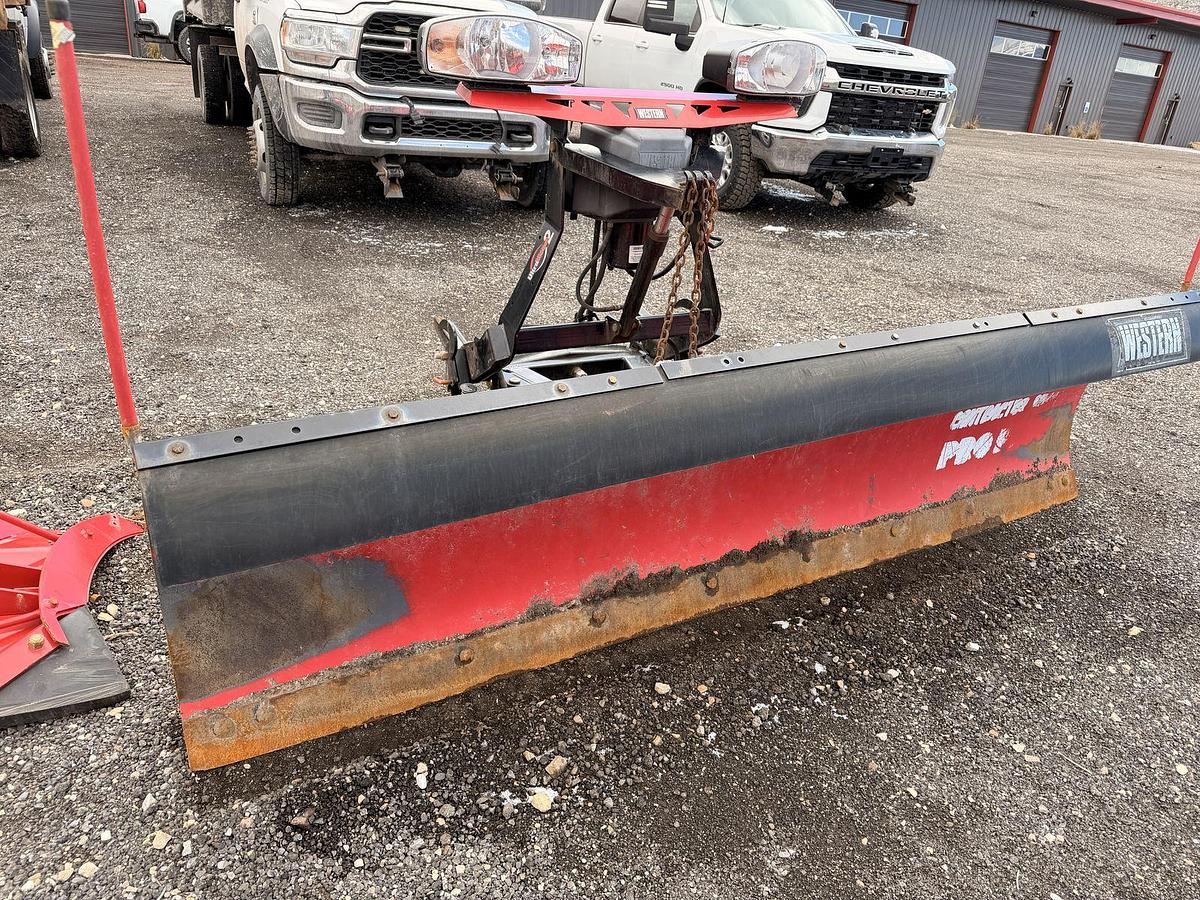 Used Western Pro Plus Ultra Finish Snow Plow – 8' Blade
