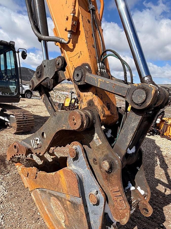 Used 2020 Case CX130D Excavator, LOW HOURS. ***TONS OF ATTACHMENTS INCLUDED*** and Hydraulic Thumb, 2,084.5 hrs, Isuzu turbodiesel