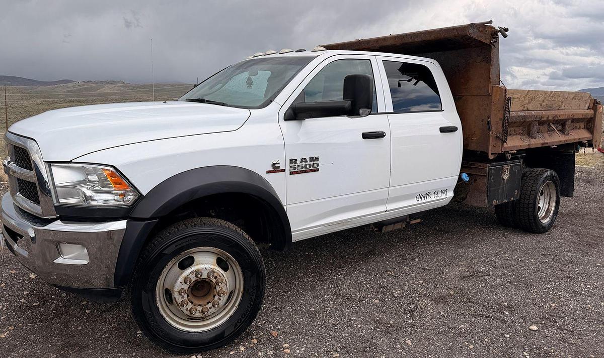 Used Dodge Ram 5500 Crew Cab Dump Truck