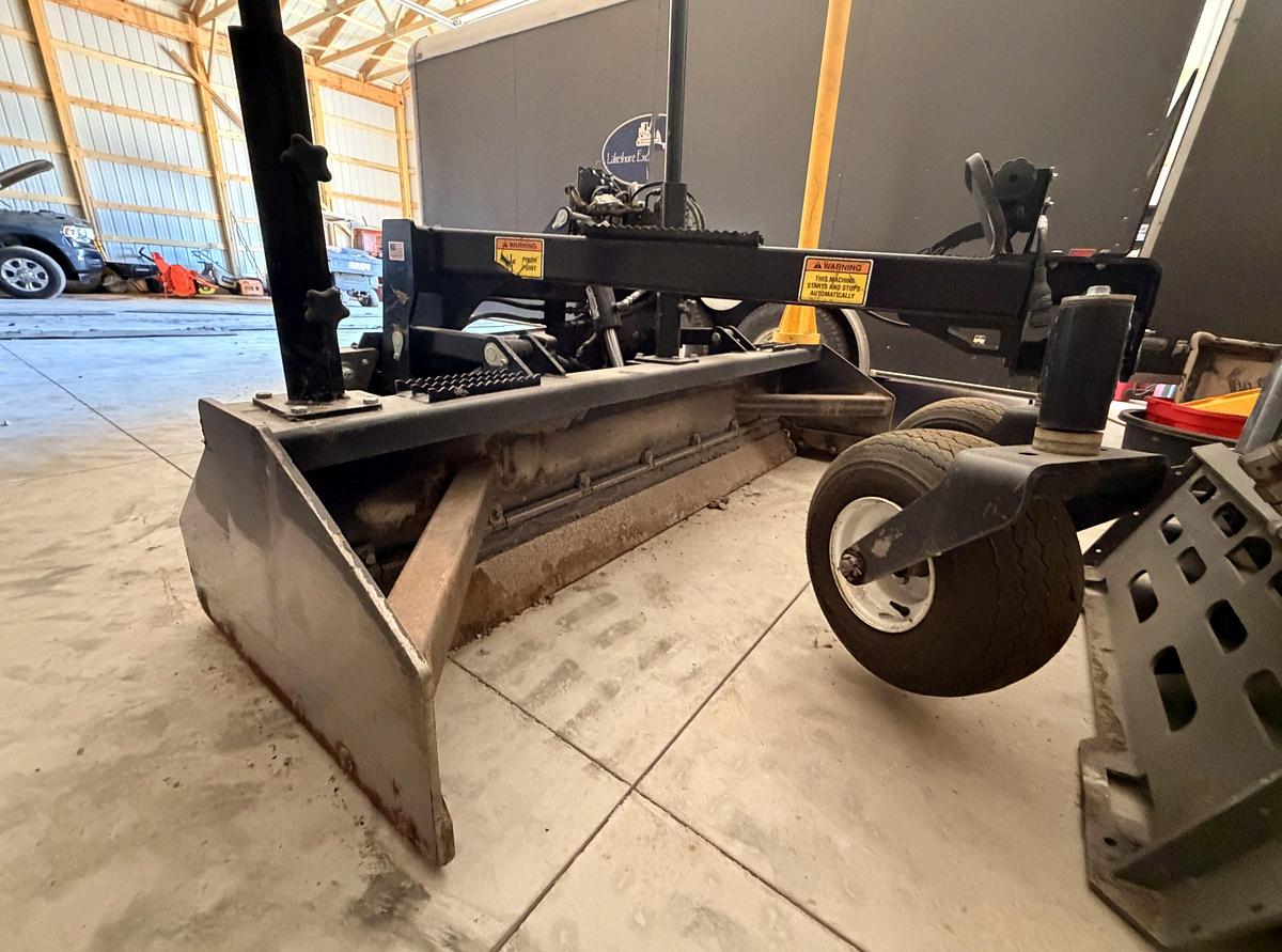 Used ATI PD84 Skid Steer Laser Grader Blade