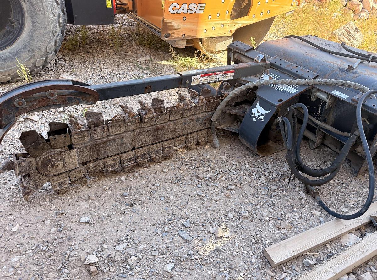 Used Bobcat LT313 Skid Steer Trencher