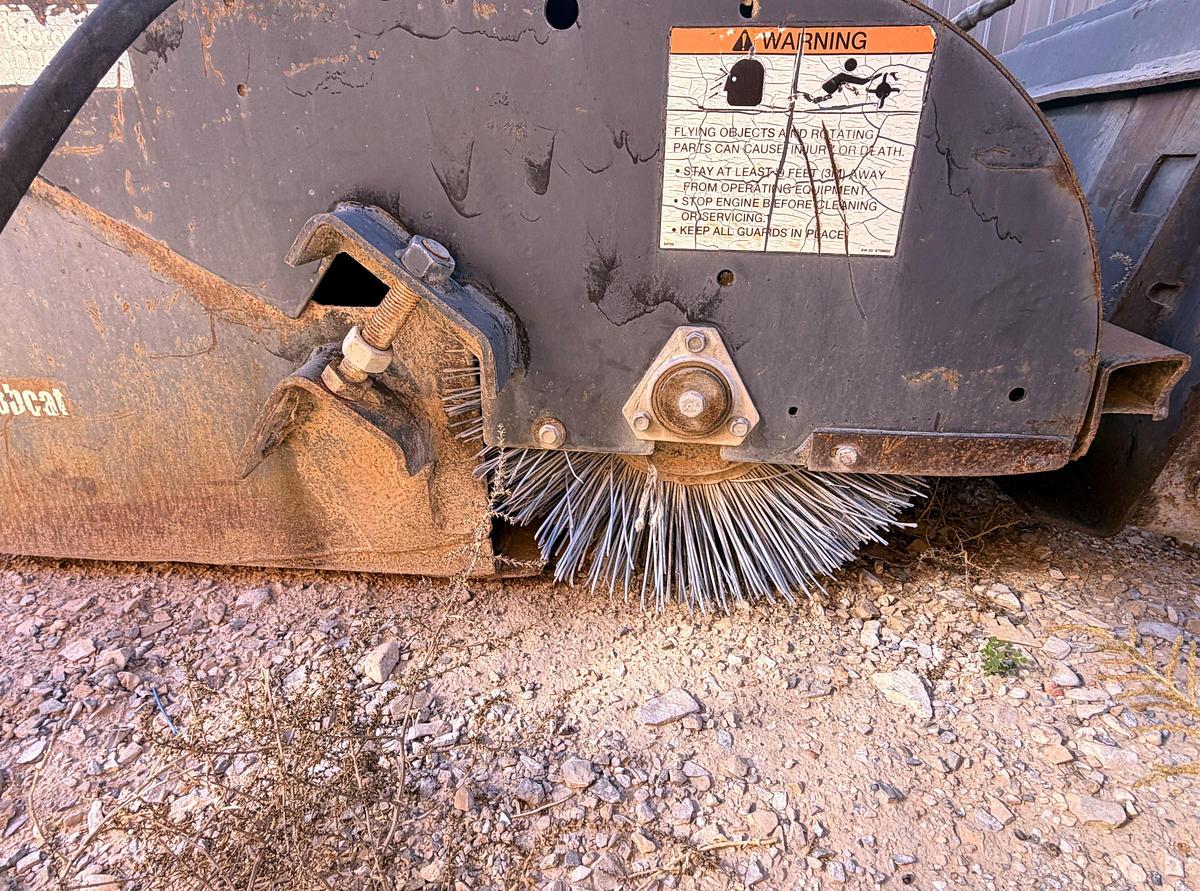 Used Bobcat 72" Skid Steer Sweeper Broom