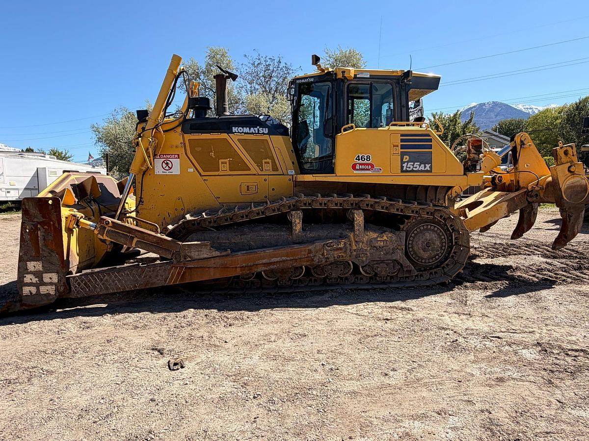 Used 2017 Komatsu D155AX-8, 8,851 hrs, turbocharged diesel, 354 HP