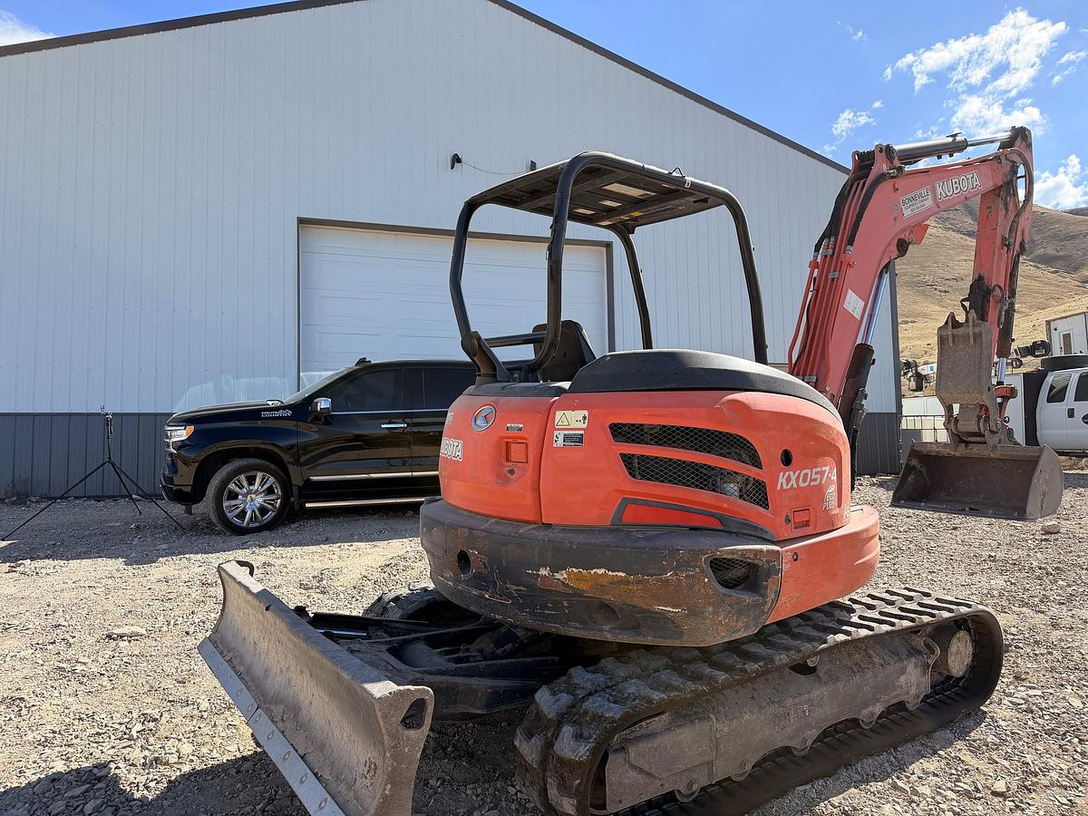 Used 2014 Kubota KX057-4 Mini Excavator