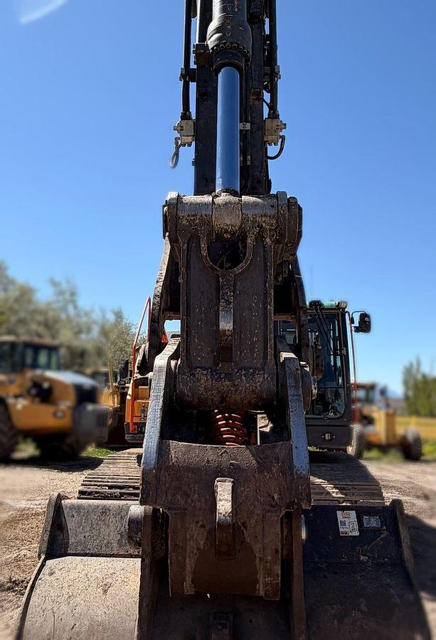 Used 2023 Volvo EC350EL crawler excavator, 3,548 hours, 35 ton
