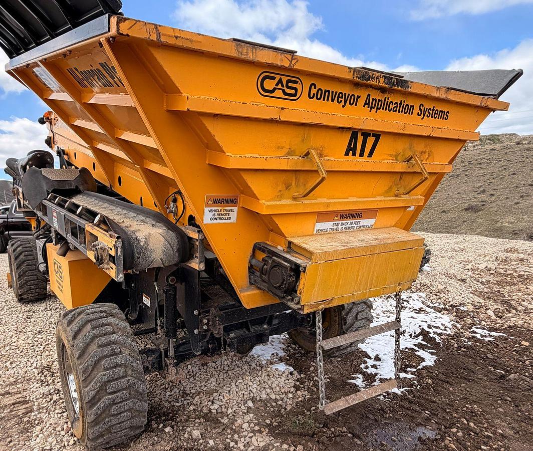 2018 CAS Conveyor Application Systems AT7 Slinger & conveyor