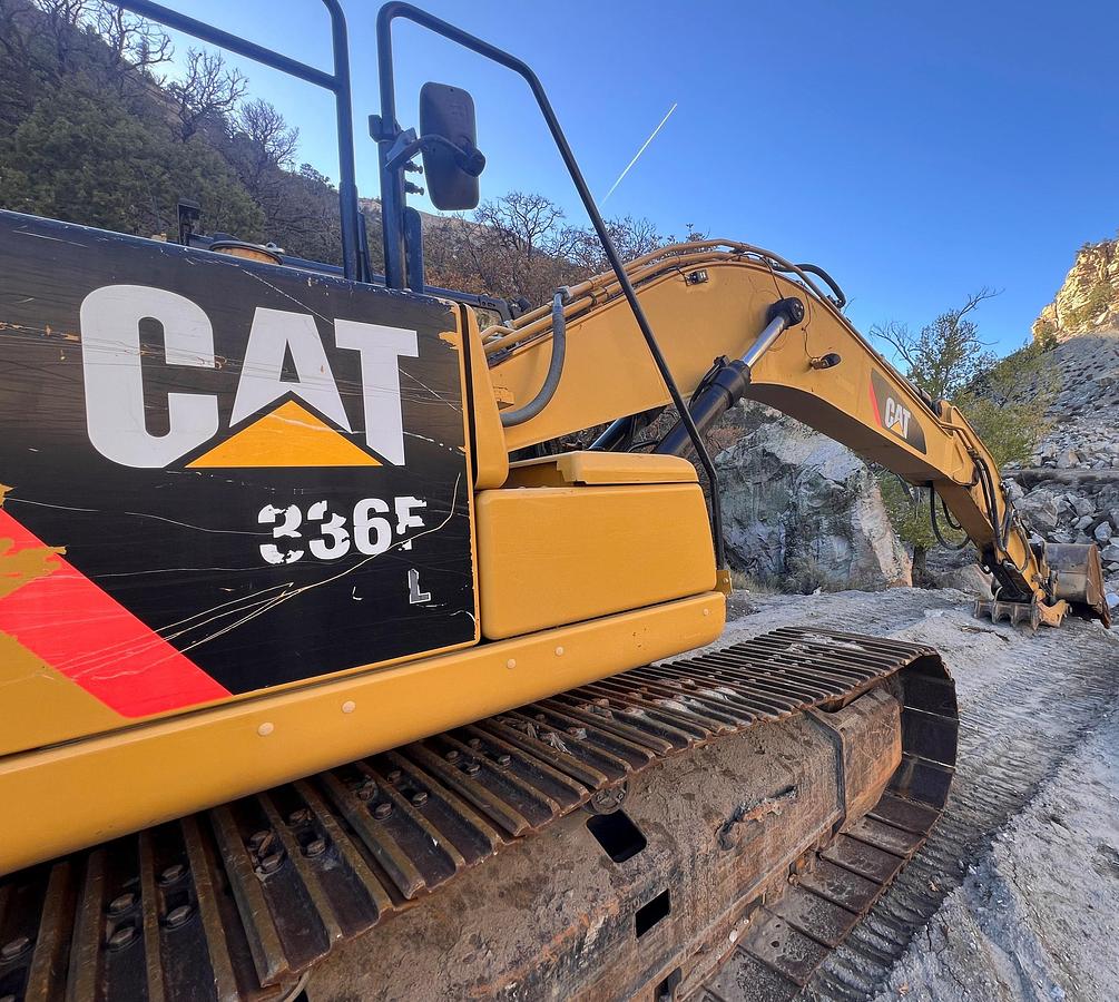 Used 2016 Caterpillar 336F L Excavator with Thumb