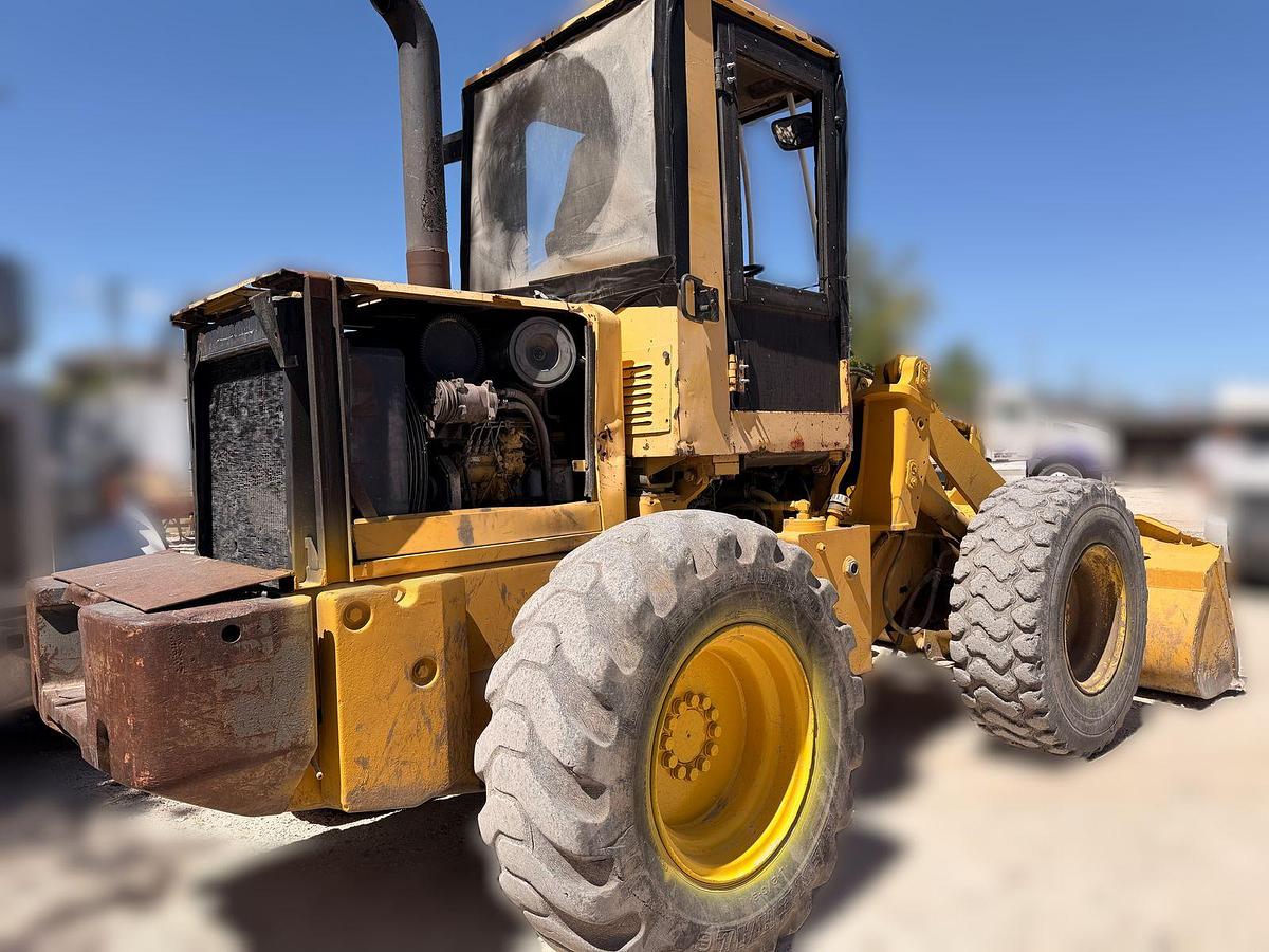Used Komatsu WA120-3 Compact Articulated Wheel Loader, 2.5yd bucket, rebuilt komatsu engine