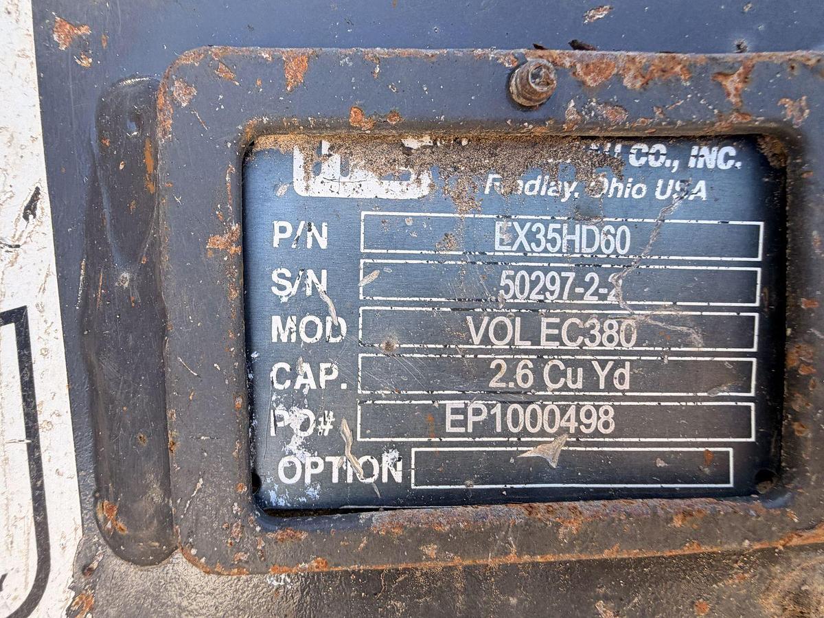 Used 2023 Volvo EC350EL crawler excavator, 3,548 hours, 35 ton