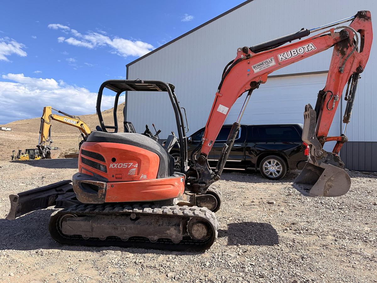 Used 2014 Kubota KX057-4 Mini Excavator