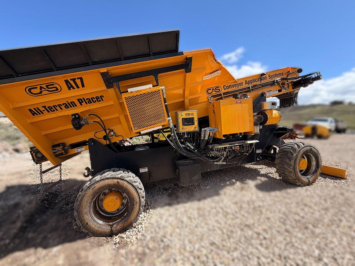 2018 CAS Conveyor Application Systems AT7 Slinger & conveyor