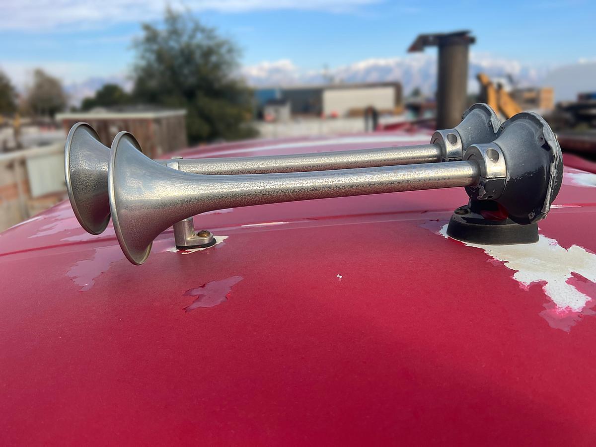 Used 1990 International 8300 Eagle Flatbed Dump Truck, Stake Body. flatbed