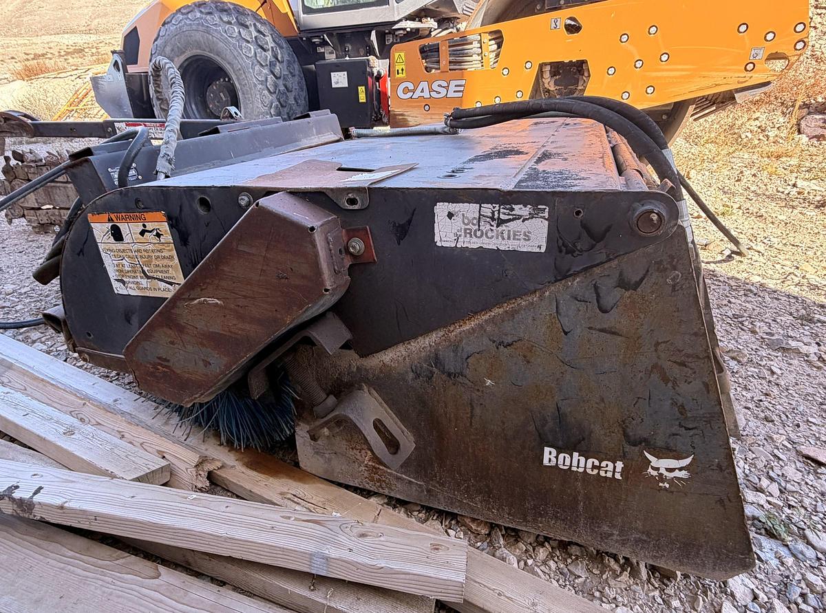 Used Bobcat 72" Skid Steer Sweeper Broom