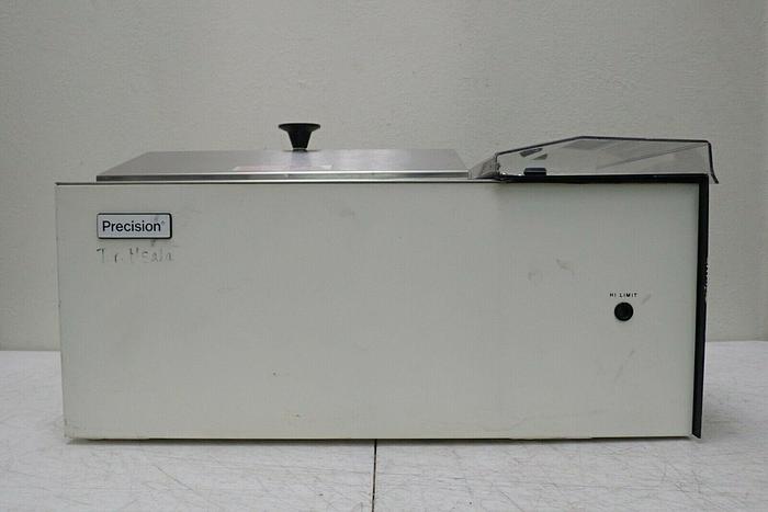 Used Precision Scientific 66800-30 Model 25 Heated Shaking Water Bath with Lid Cover