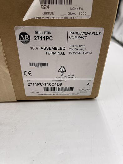 Allen-Bradley 2711P-T10C4D8 Ser A