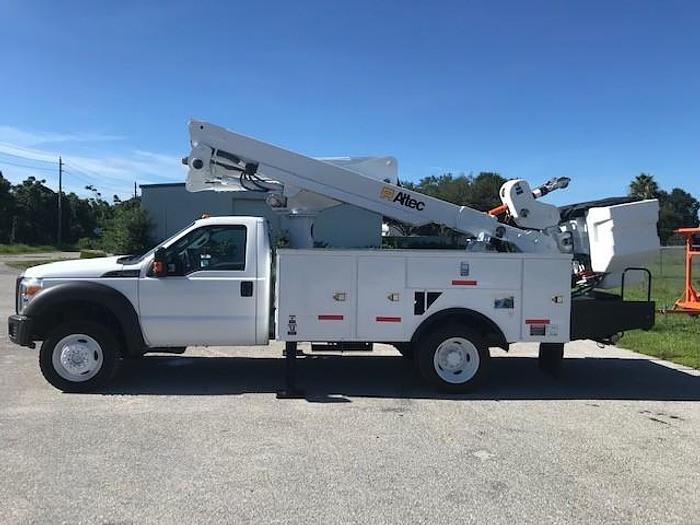 Used 2011 Ford F550 4x4 Altec AT40-MH 45ft Bucket Truck - C03766