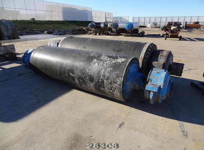 Used Press Roll, 34" Diameter, #28308