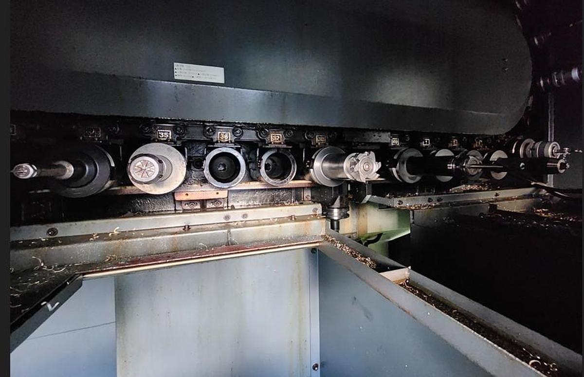 Used Vision Wide NF-8223 CNC Bridge Mill