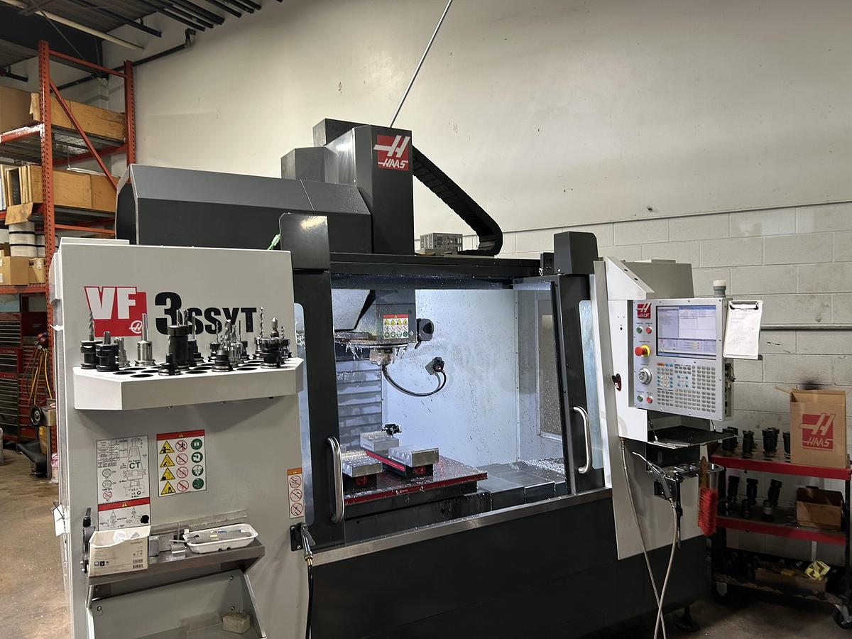 Used Haas VF3SSYT CNC Vertical Machining Center