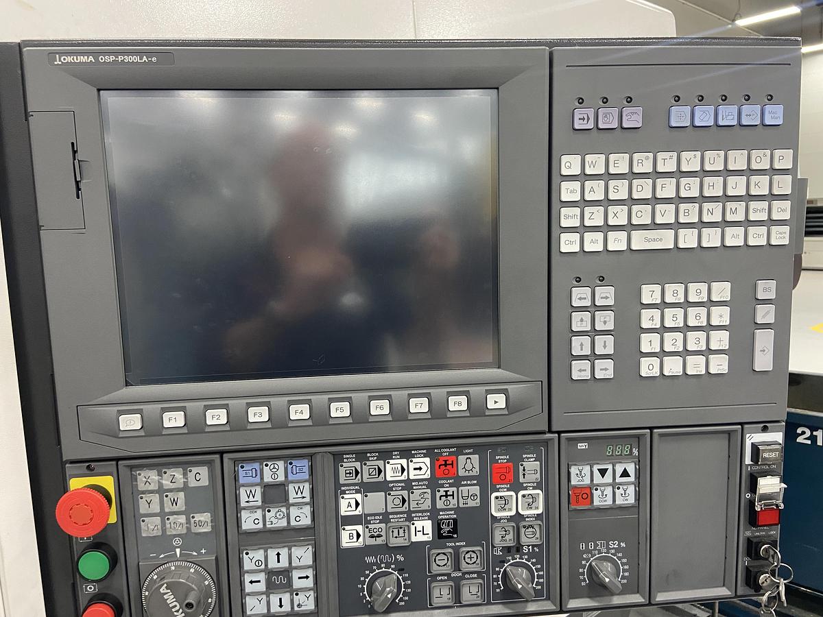 Used Okuma Genos L300-MYW-e CNC Multi -Axis Lathe