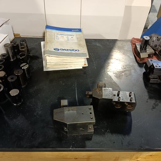 Used Daewoo Puma 250MSB CNC Lathe With Live Tooling