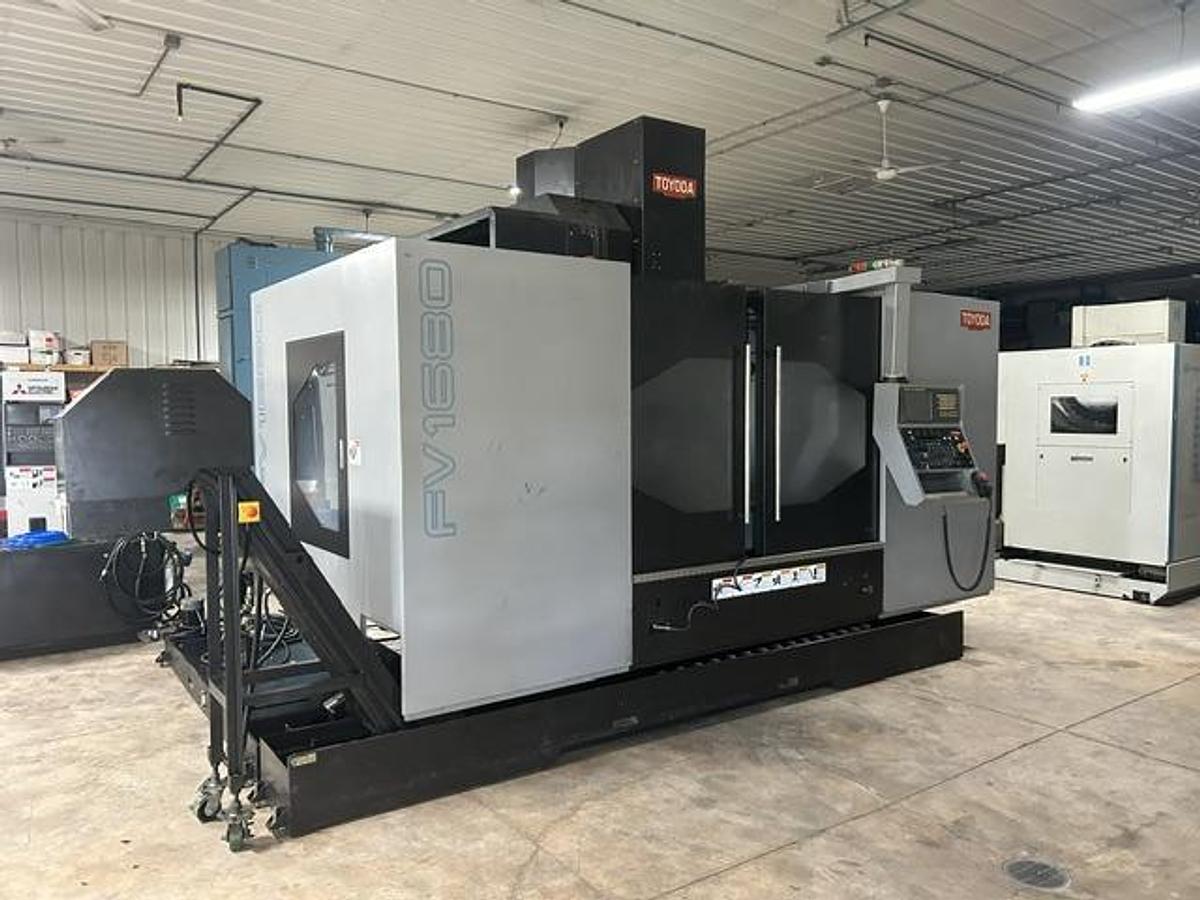 Used Toyoda FV1680/50 3-Axis CNC Vertical Machining Center
