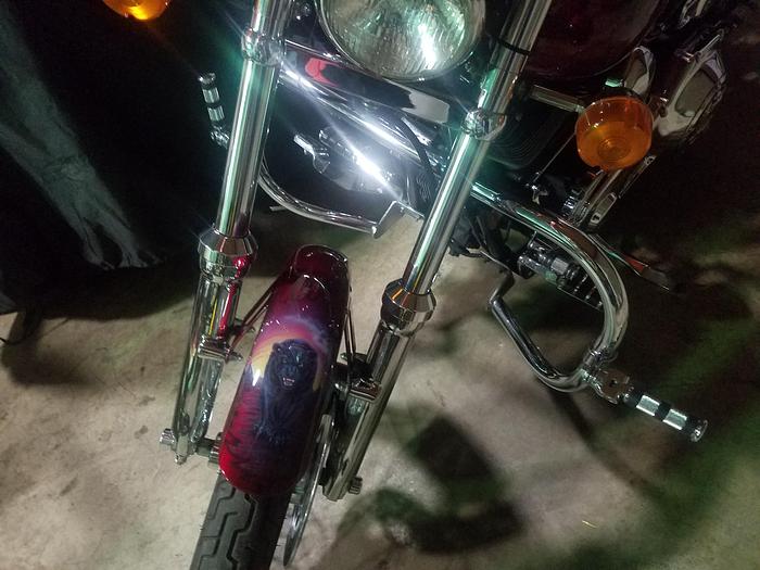 Used Dyna Wide Glide FXDWG Custom Harley Davidson