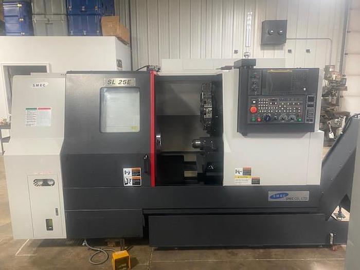Used Samsung SL25E CNC Slant Bed Lathe