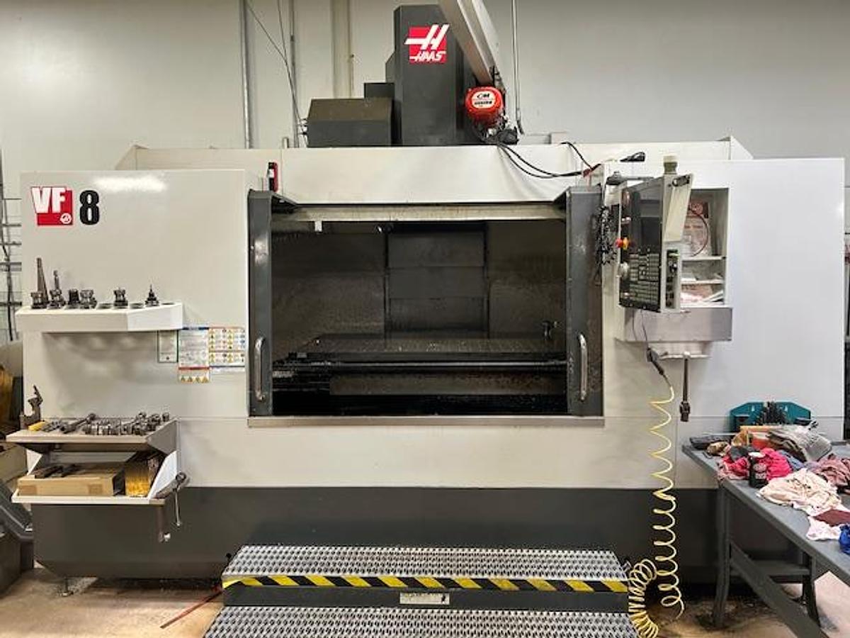 Used Haas VF-8/40 CNC Vertical Machining Center