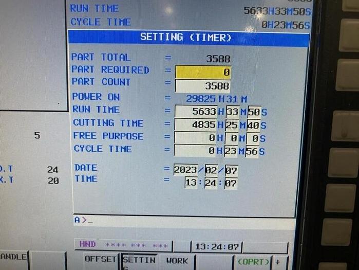 Used Hartford HSA-423EAY Bouble Column Machining Center