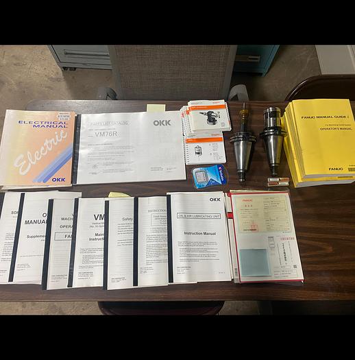 Used Okk VM76R CNC 4-Axis Vertical Machining Center