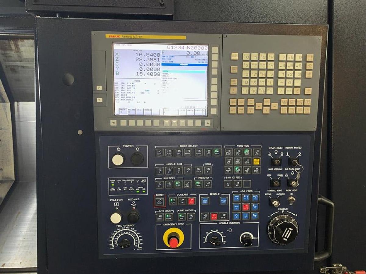 Used Hwacheon Hi Tech 350B YSMC CNC Turning Center